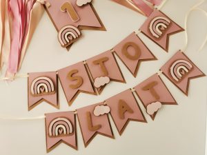 Flaga do baneru personalizowanego –  TĘCZA BOHO